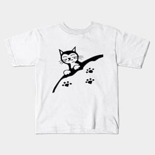 Smiling cat Kids T-Shirt